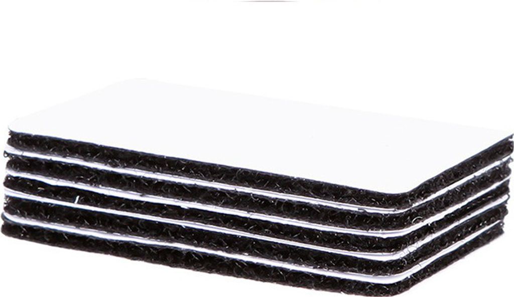 INF 5 pièces dos de canapé autocollant velcro noir Image du produit 