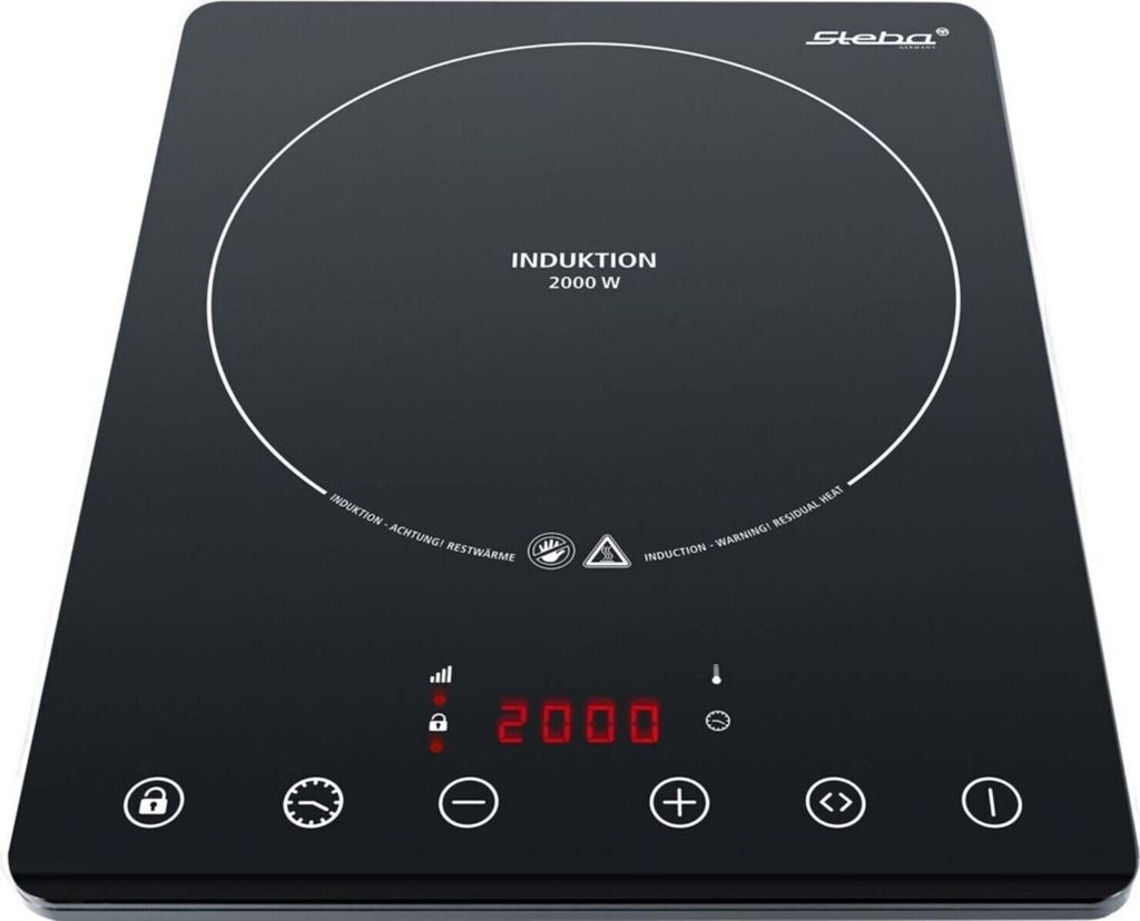 Steba IK65Slim - Plaque de cuisson à induction - 1 brûleur Image du produit 