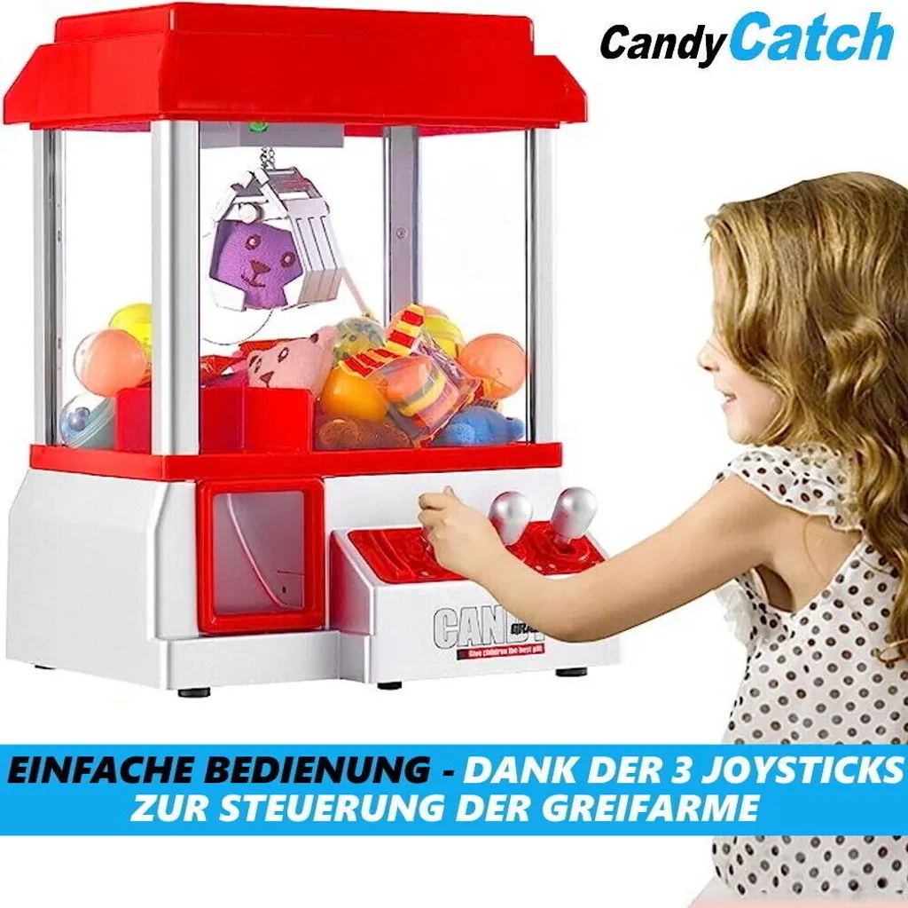 CandyCatch Candy Grabber Mini macchina per caramelle da 3 anni.