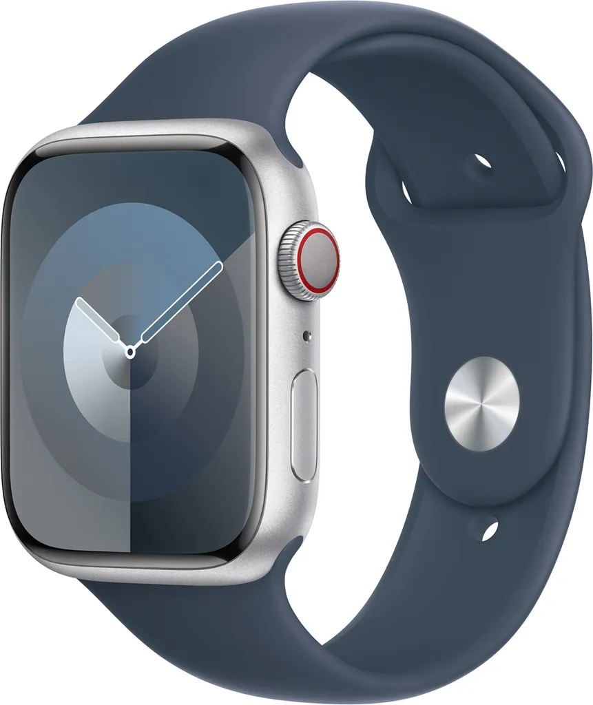 Apple MT3Q3ZM/A Cinturino Sport per Apple Watch 45 mm S/M Blu Marino