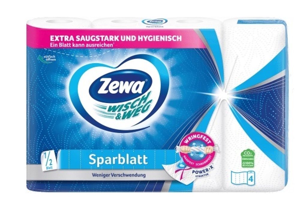 Zewa, Ręczniki papierowe, 4 rolki (PRODUKT Z NIEMIEC) Zdjęcie produktu 