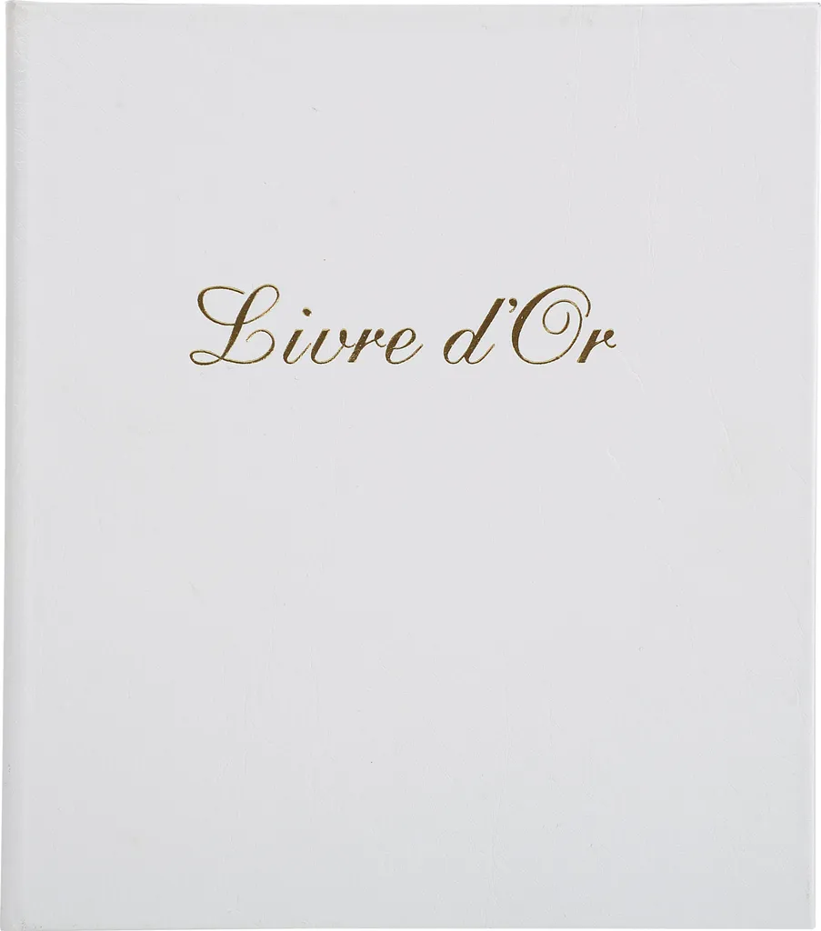 Livre d'or pour Mariage et Hôtel Exacompta 21x19cm 140p - Lot de 5 ex
