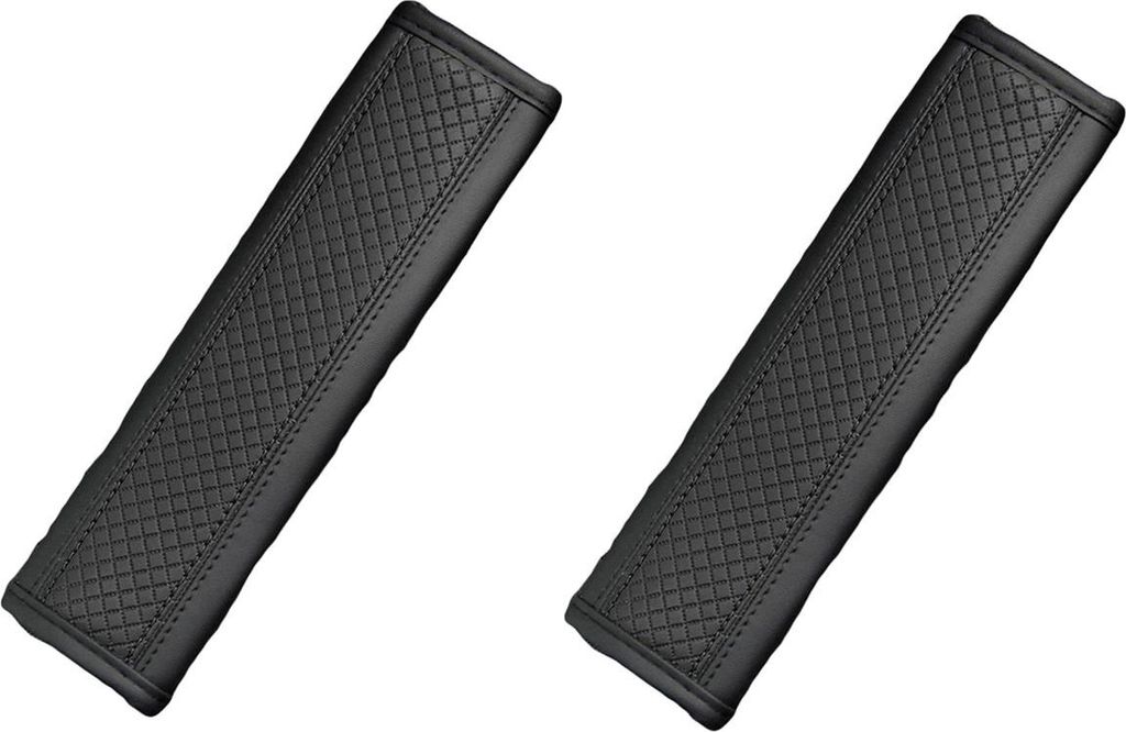 2 Stueck Gurtpolster, Polsterung fuer Sitzgurt, Premium Gurtpolster, Auto Gurt Polster, Polsterung fuer Sitzgurt im Auto fuer mehr Komfort auf der ...