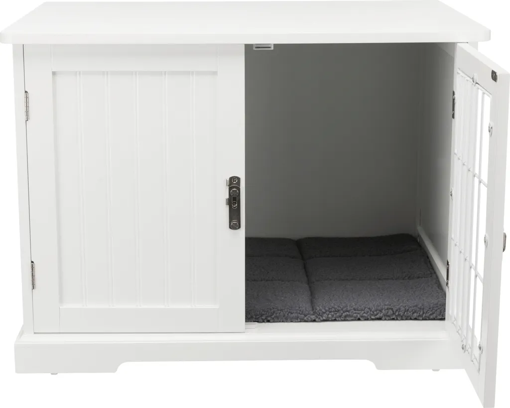 Grande niche blanche 73x53 cm - Structure robuste et aération maximale - 2