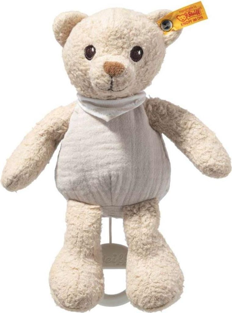 Steiff Spieluhr Teddy Noah 23 cm beige GOTS 242779