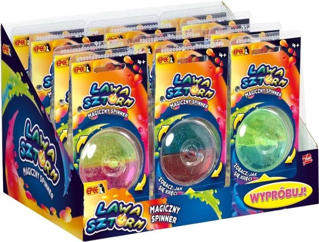 Magischer Spinner „Lava Storm“ (12 Stück) – EPEE