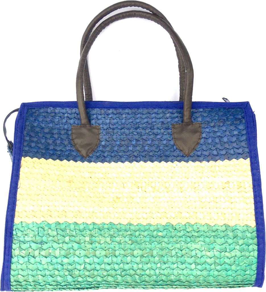 Bali-BAli HANDBAG 2 SET Blau Stroh Größe: 1 Normal