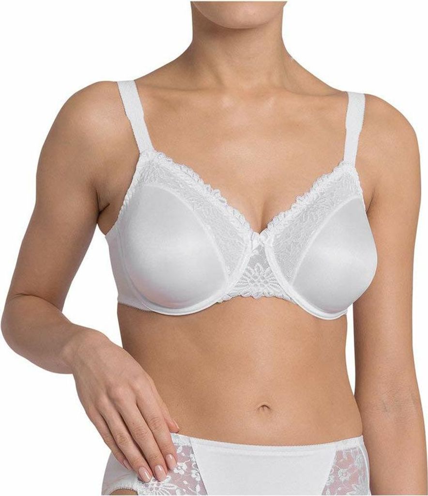 Triumph White Ladyform Soft W Minimizer-BH mit Bügeln, Größe 95D
