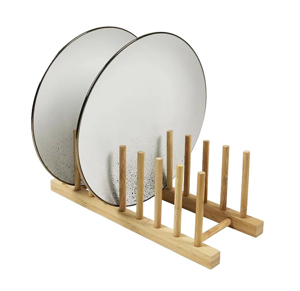 Lrgnixs Tellerständer 15,2cm - Holz Displayständer Für Bilder Und Dekoration