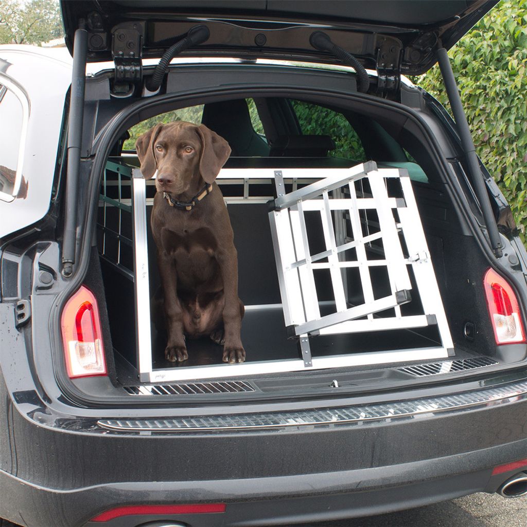Hundebox Hundetransportbox Auto Alu Hunde Transportbox Produktbild 6