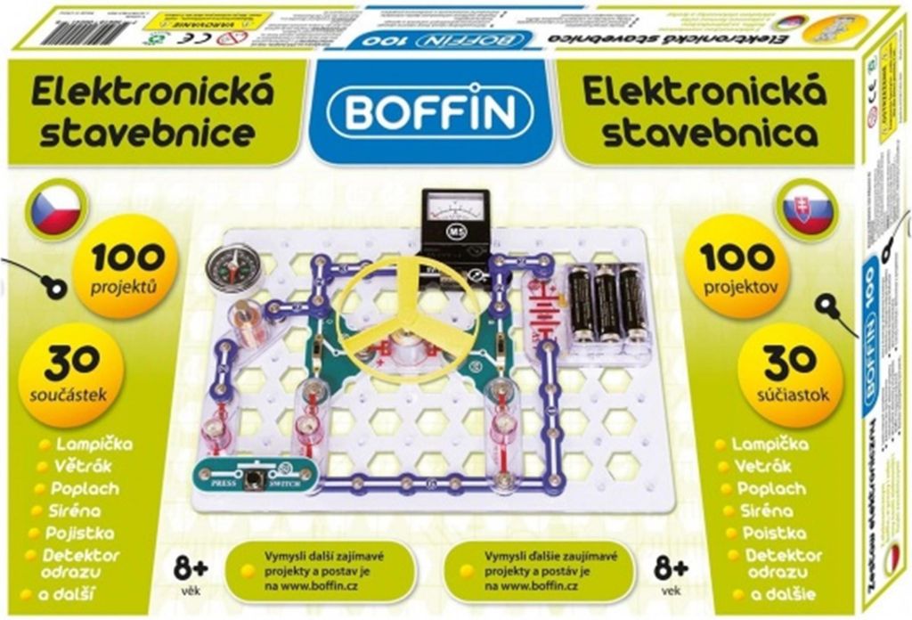 BOFFIN I 100, Elektronická súprava, Inžinierstvo, 8 rok / Obrázok produktu 