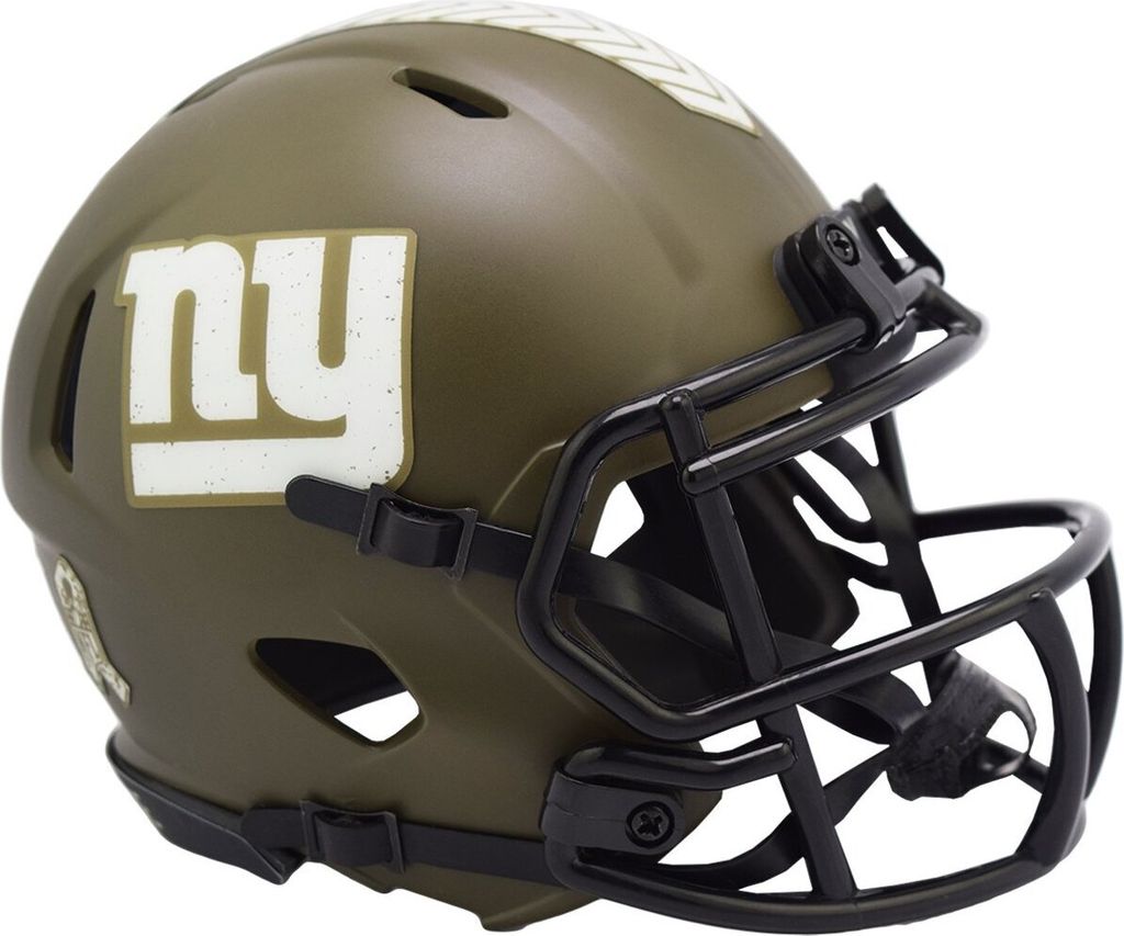 Riddell Speed Mini Football Helm SALUTE New York Giants