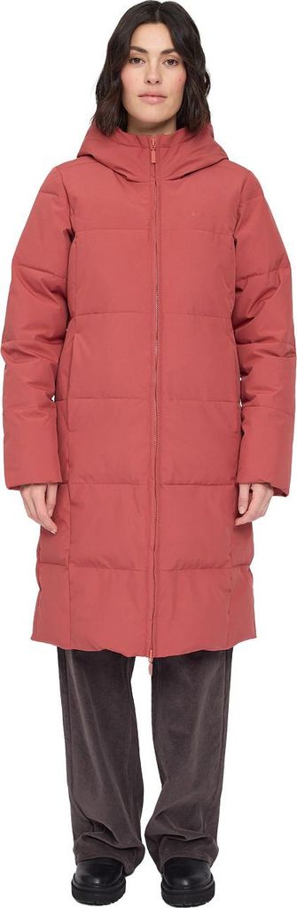 Mazine Damen Mantel Basic Puffer Coat, Größe:L, Farben:marsala