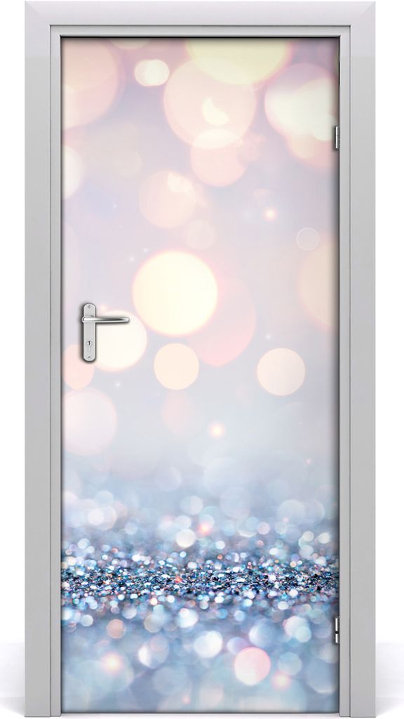Tulup Türaufkleber 85x205 cm Dekorative Aufkleber Selbstklebend Wasserdichte Tapete Abnehmbar Schlafzimmer Wohnzimmer Wohnkultur - heller Hintergrund