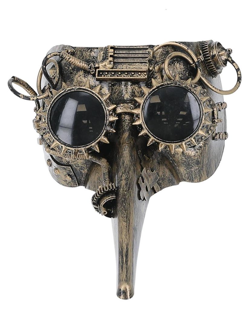 Smiffys - "Victorian Steampunk" Maske - Herren/Damen Uni SM1971 (Einheitsgröße) (Bronze)