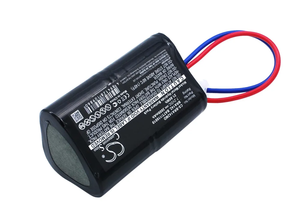 Batterie Techtek compatible Braun Perfusor F FT91 Secura P Forme 3-Eck - 3