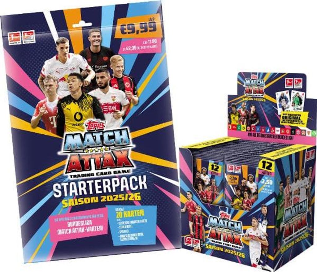 Topps Bundesliga Match Attax Saison 2025-2026 Fußball 12 Produktbild 