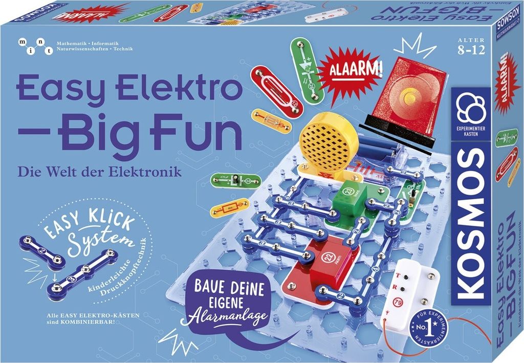 Kosmos Experimentierkasten Easy Elektro– Big Fun