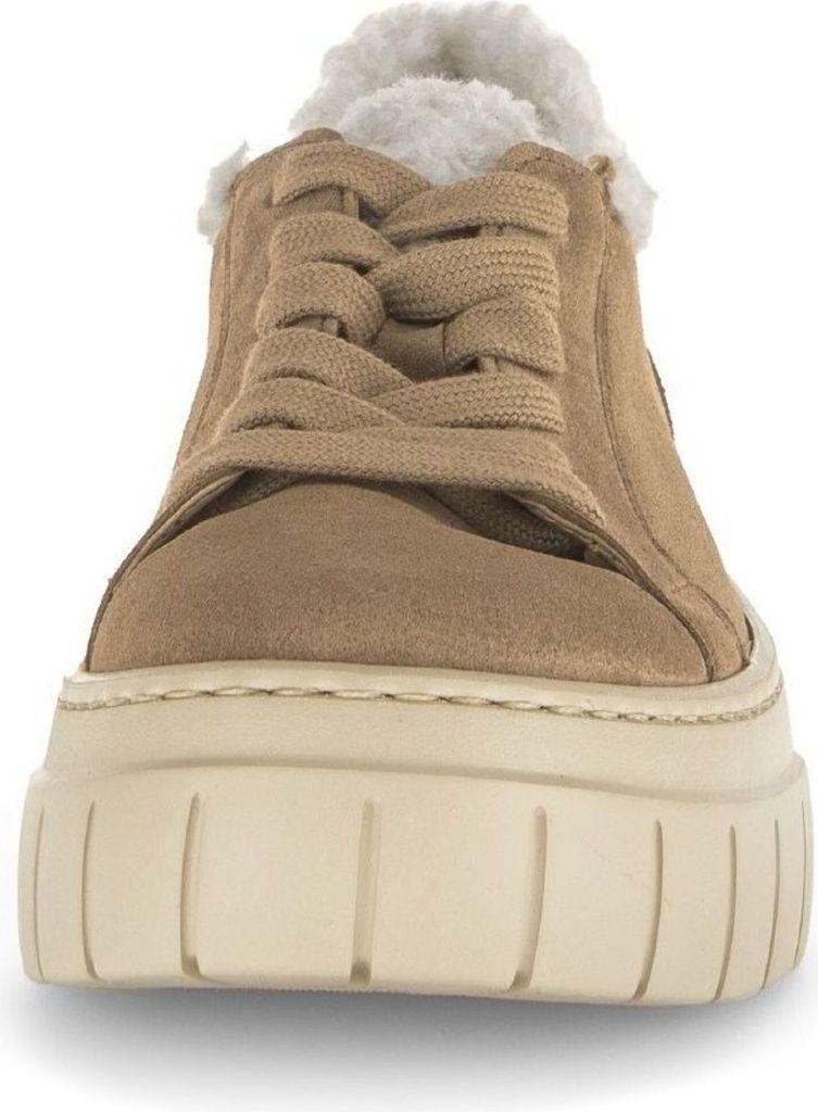Gabor Plateau Schnürschuhe Damen 31383831333834 Beige 39 EU Produktbild 38