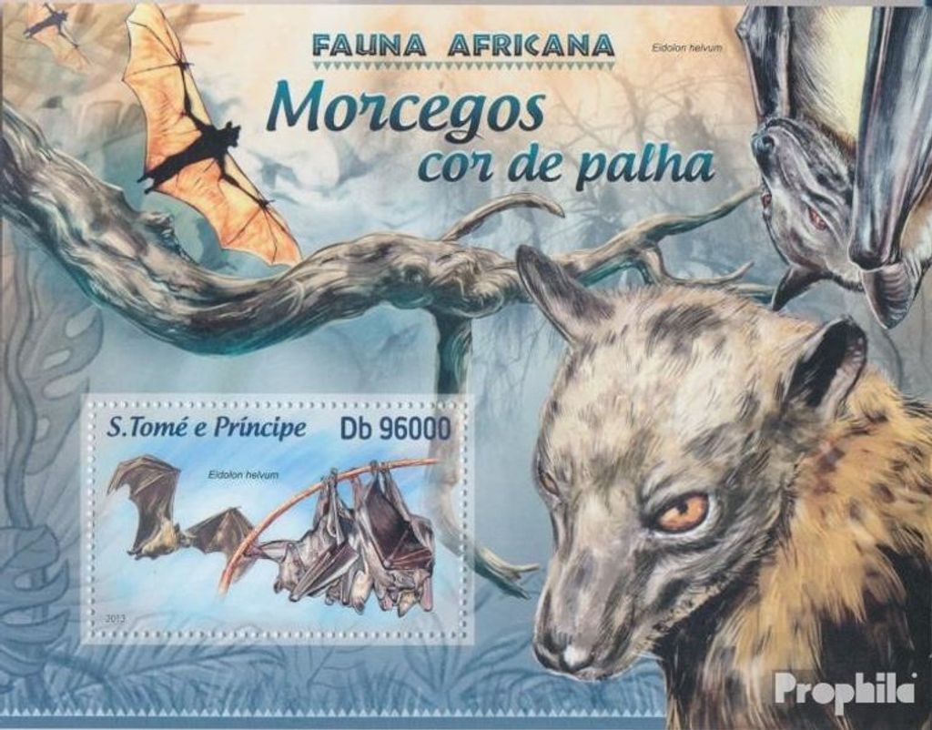 Briefmarken Sao Tome e Principe 2013 Mi Block 884 (kompl. Produktbild 
