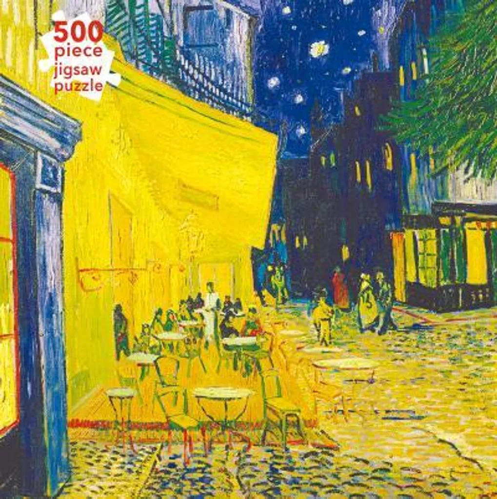 Puzzle 500 pièces Van Gogh Café Terrace - Reproduction d'Art Classique