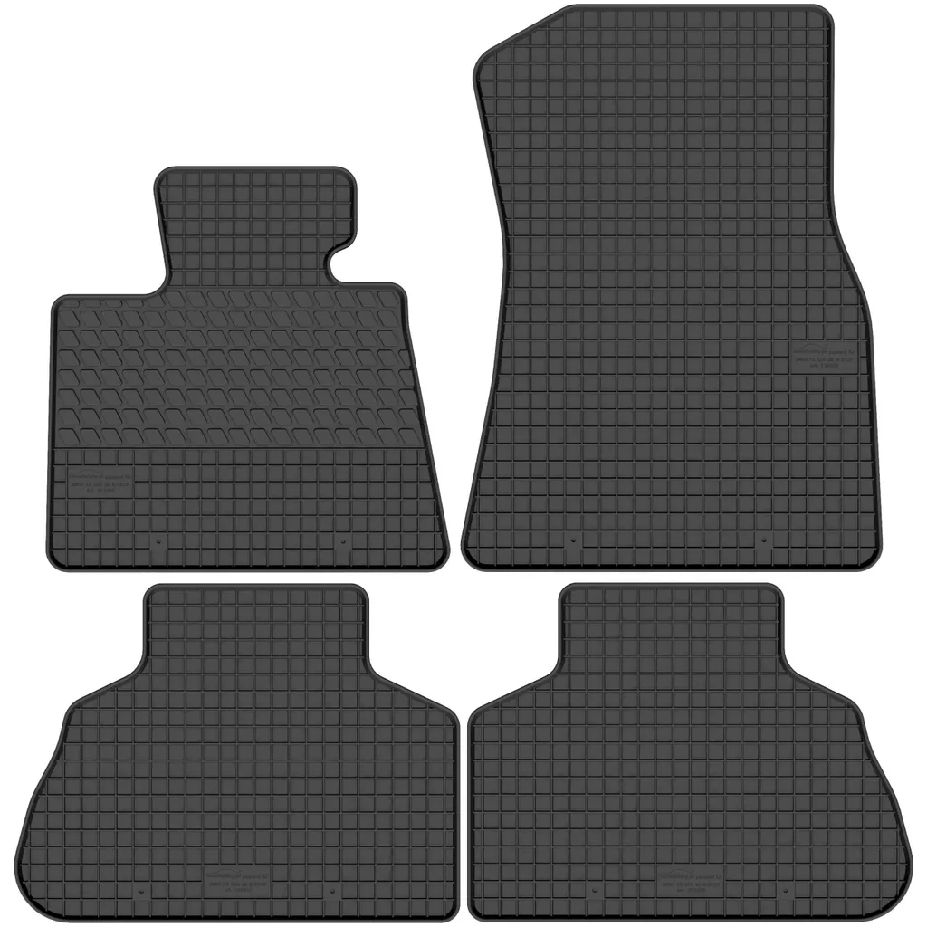 Tappetini Gomma BMW X5 G05 4 Pezzi | Originali Per Tutte Le Stagioni | Anteriore E Posteriore Con Scritta