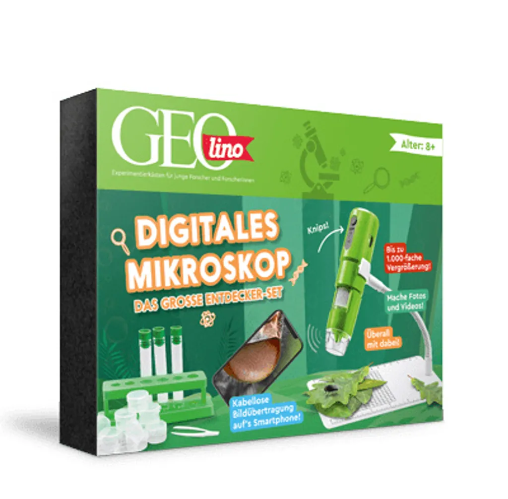 Microscope Numérique GEOLINO Haute Résolution Franzis Verlag Kit Complet - 13