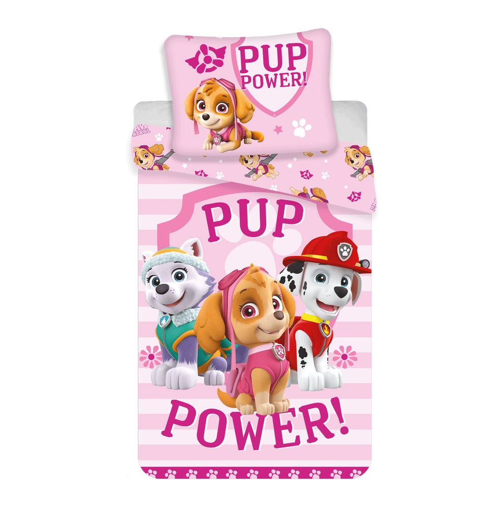 Paw Patrol BABY Bettbezug Pup Power - 100 x 135 / 40 x 60 Produktbild 