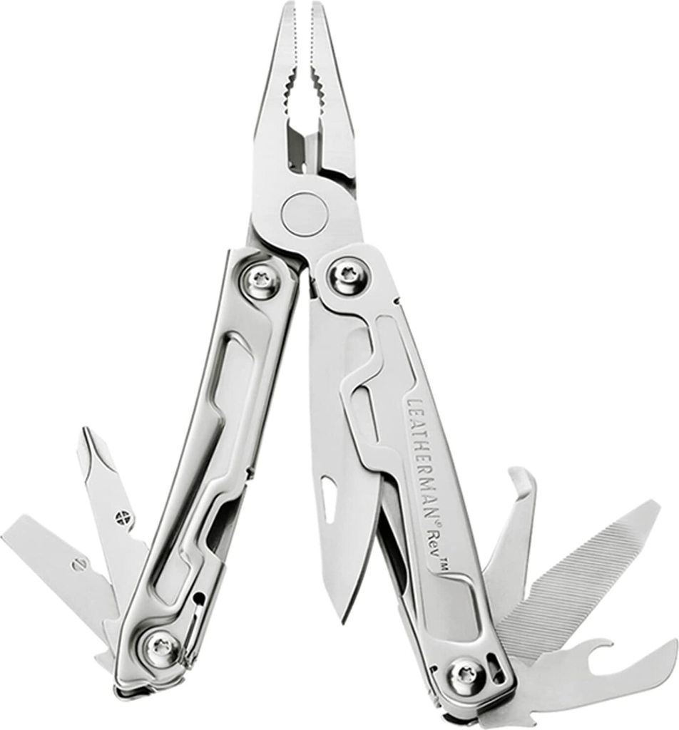 Leatherman REV Multiwerkzeug 13in1 Edelstahl mit Produktbild 