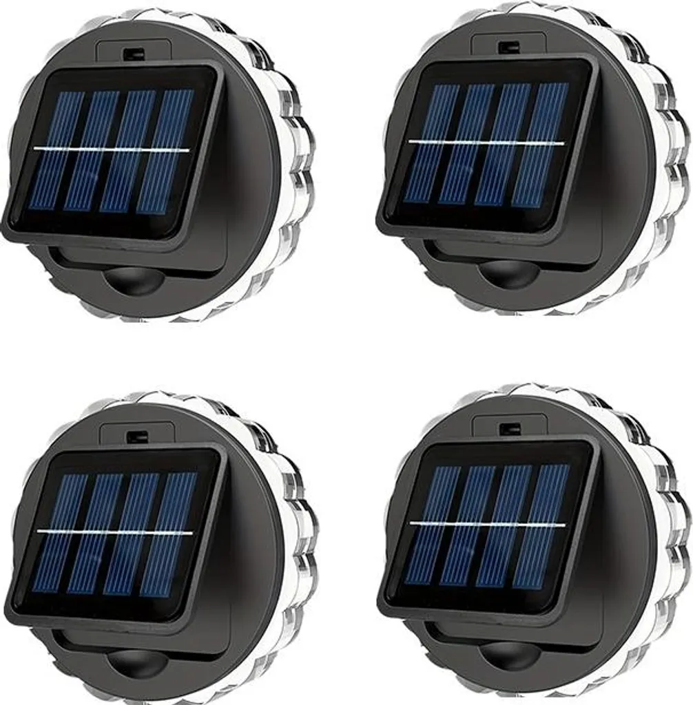 Applique Solaire Murale LED Sans Fil pour Éclairer les Zones Sombres - 4x