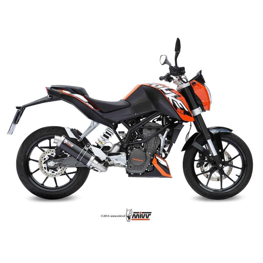 MIVV - GP, STEEL BLACK, Full sys. 1x1, e, SPORT