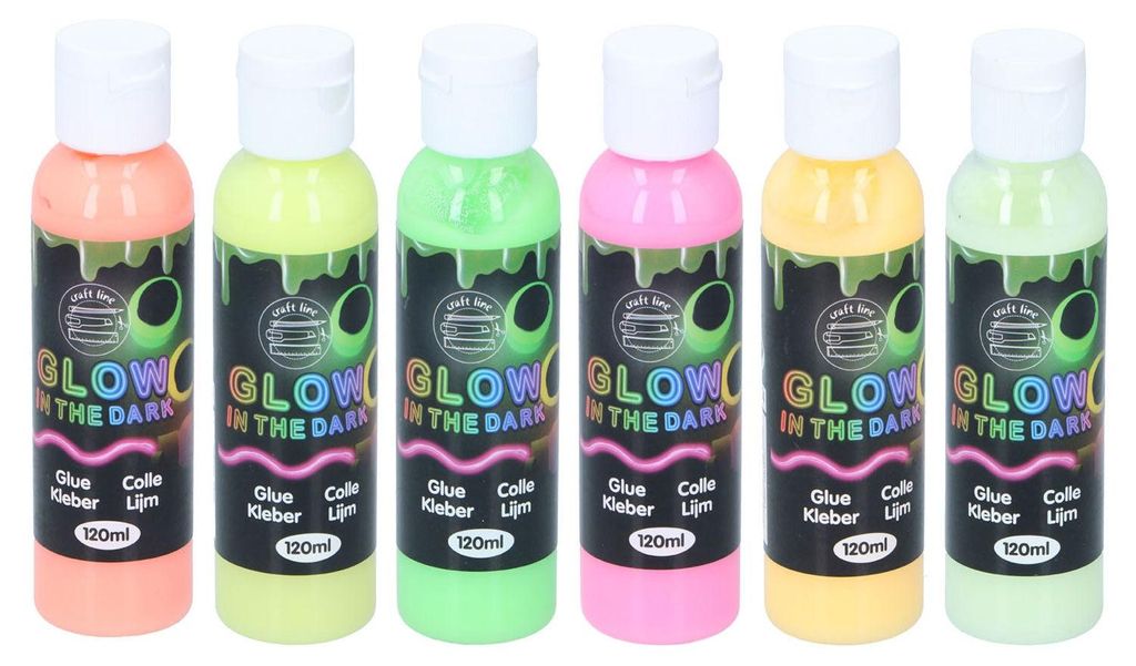 Im Dunkeln leuchtender Kleber, 120 ml