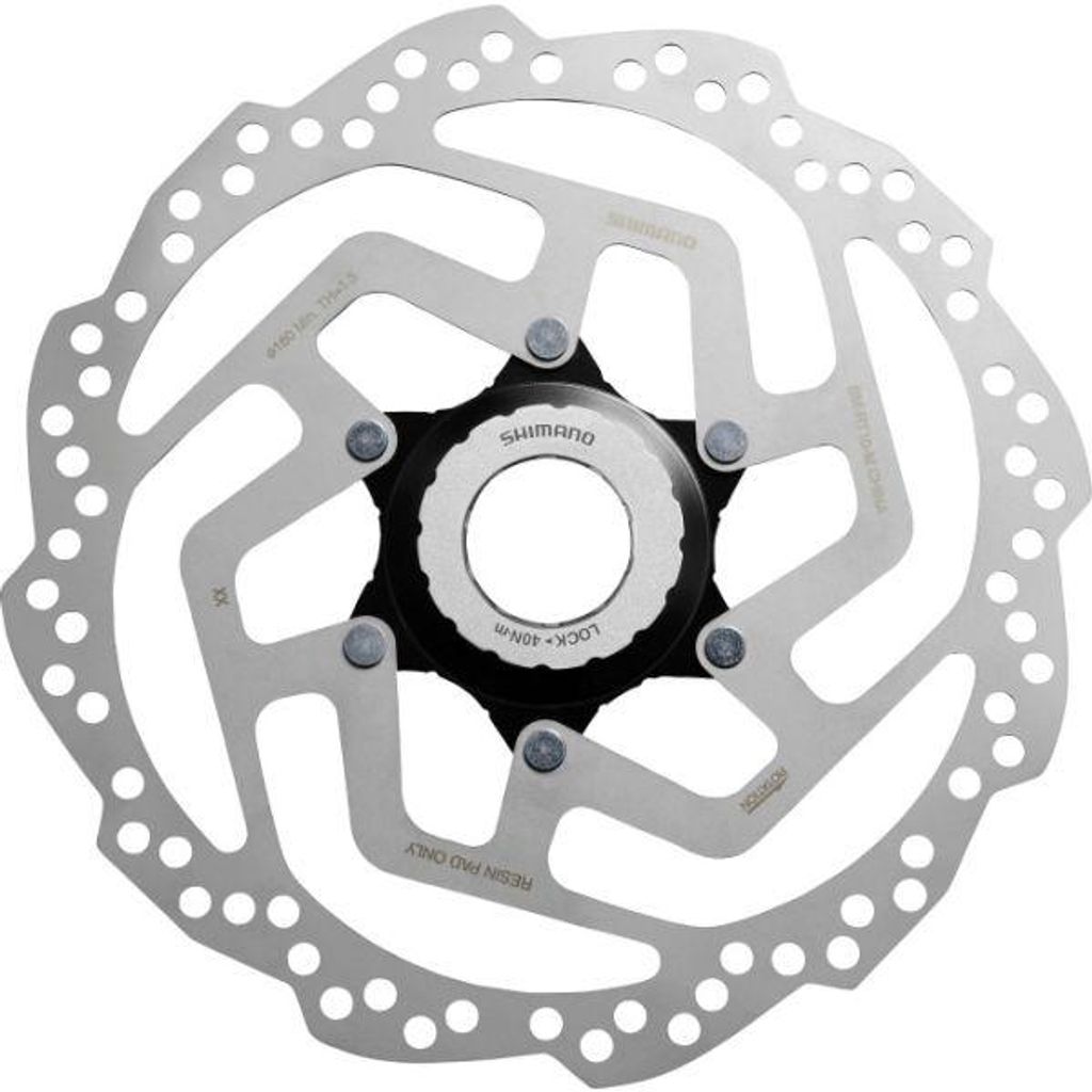 Shimano Bremsscheibe sm-rt10 – 160 mm – Zentralverschluss (Werkstattverpackung)