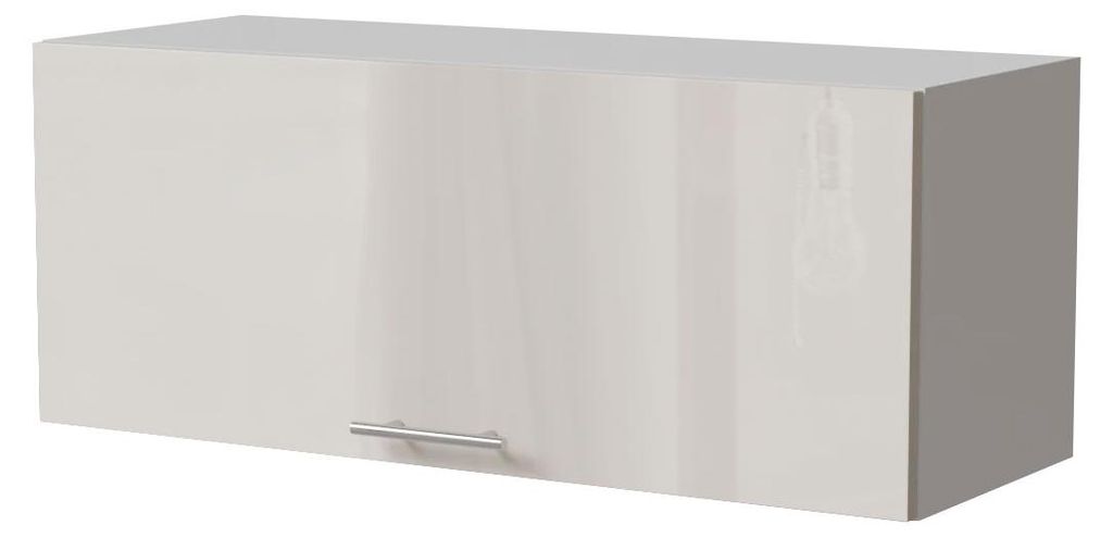 Küchenklapphängeschrank BRERRA 90x36cm Farbe & Ausführung wählbar BR-W4B/90 RAL 9001 creme Hochglanz weiß
