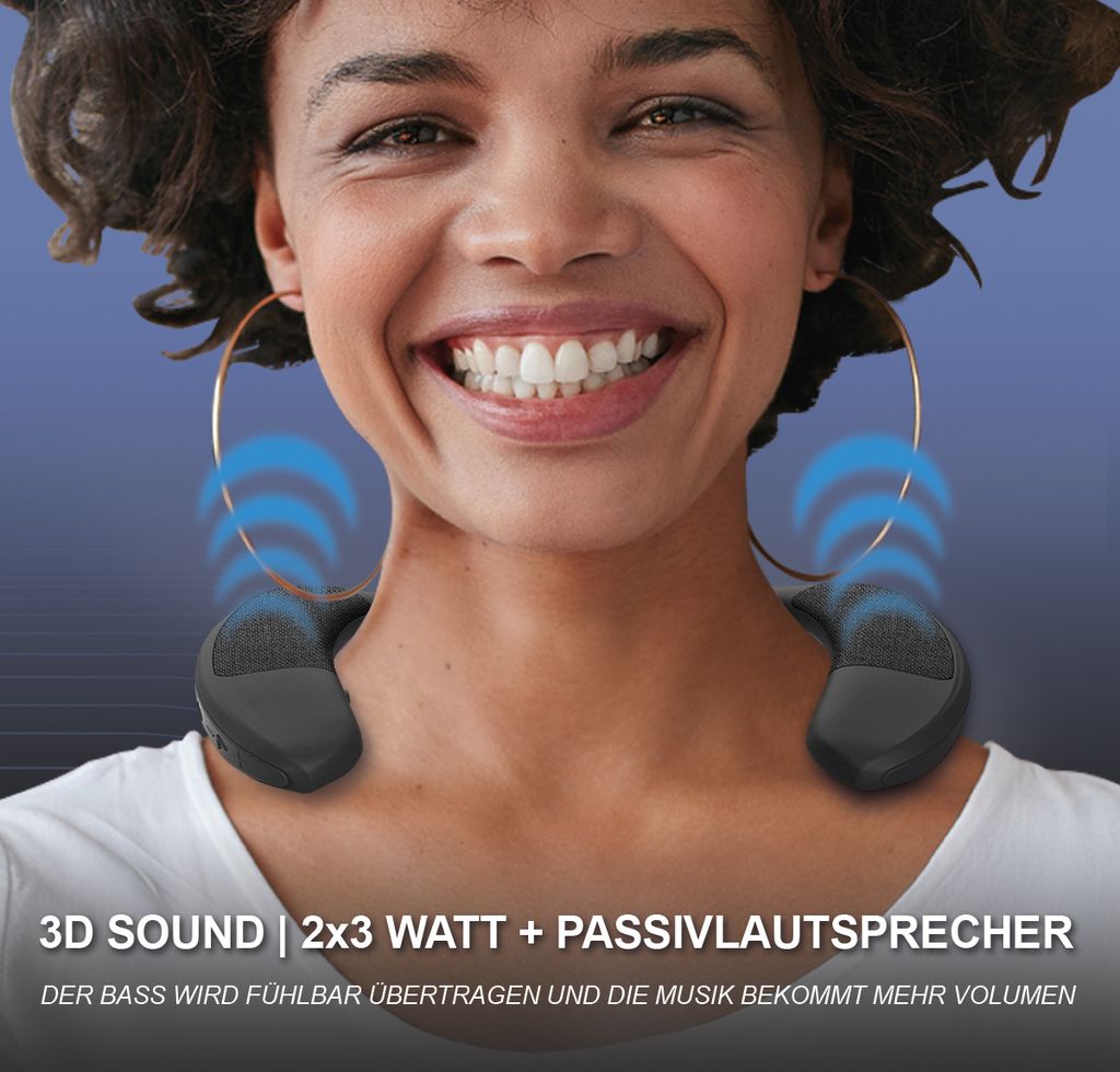 Herco Nackenlautsprecher mit Bluetooth Produktbild 4