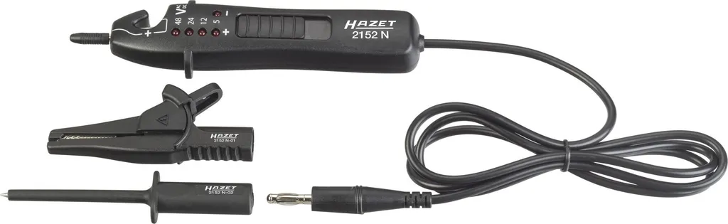 Testeur de tension automobile HAZET 2152N/3 pour circuits électroniques