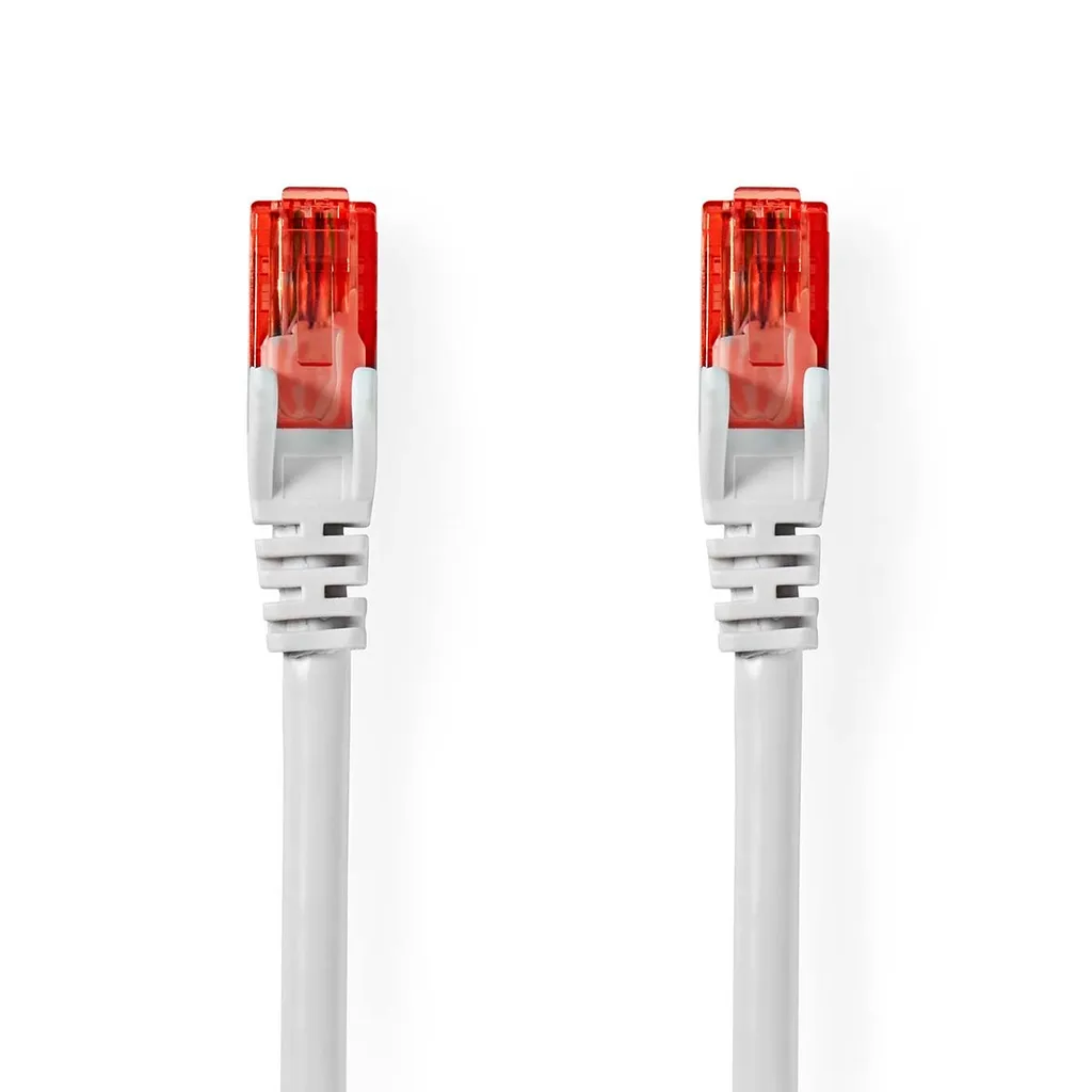 Confezione Da 10 Cavi Patch Cat6 UTP Flat RJ45 – Lunghezza 15 Cm, Nero – CablesOnline