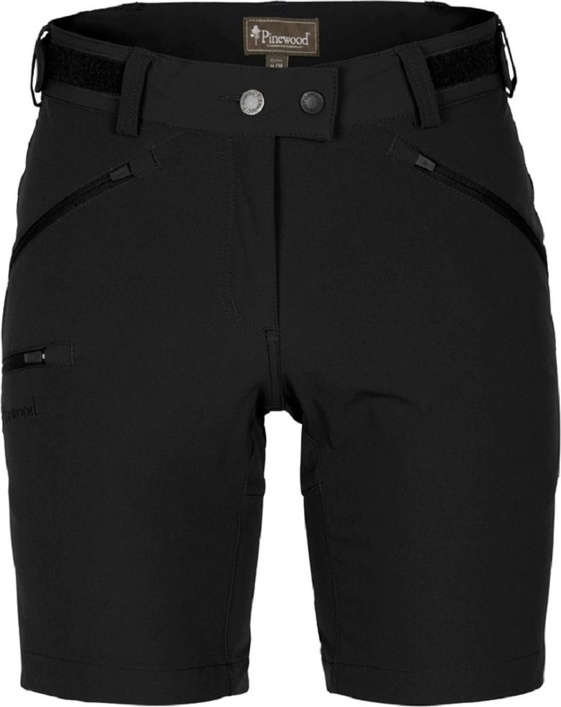 Pinewood 3111 Abisko Light Stretch Damen Shorts Black (400) 46