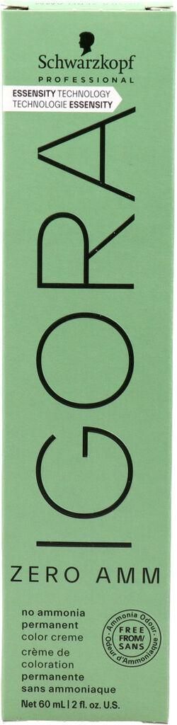 Schwarzkopf Igora Zero Amm Dauerhafte Haarfarbe Nr. 4-0 Mittelbraun 60 ml