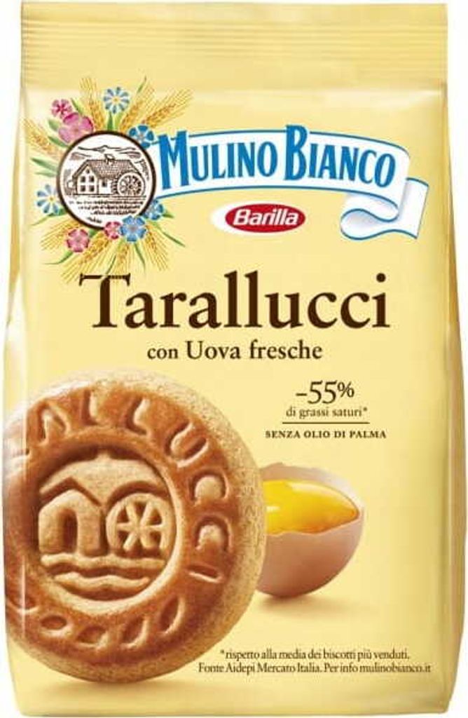 Tarallucci Gebäck mit Uova fresche 350g - Mulino Bianco