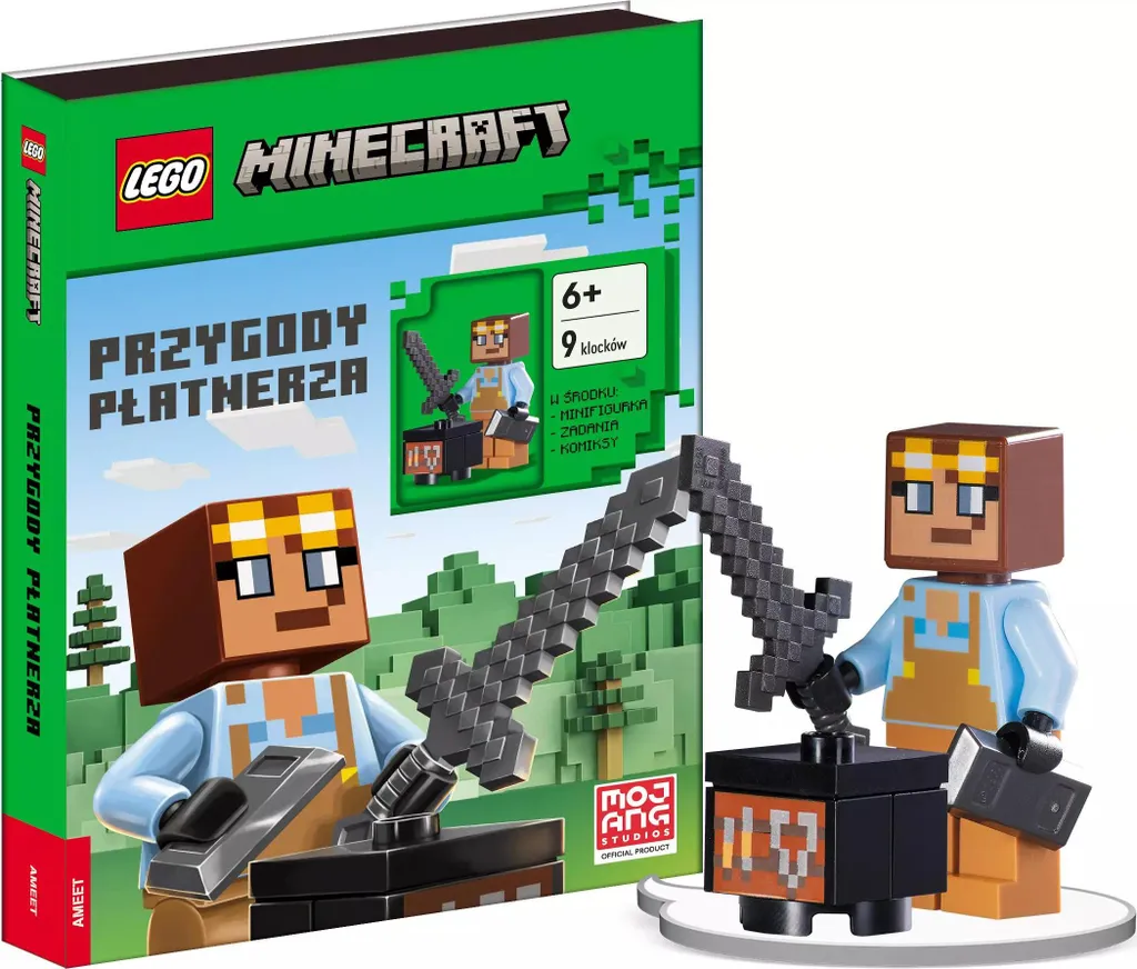 LEGO Minecraft L'Armurerie 21252 : Idéal pour Créer des Scènes de Forge