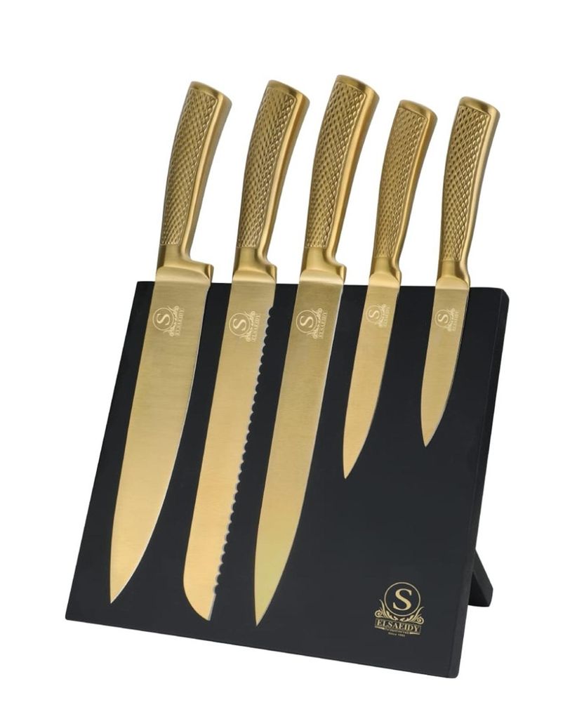 Sada 6 nožů s ergonomickou rukojetí a magnetickou podložkou Obrázek produktu 