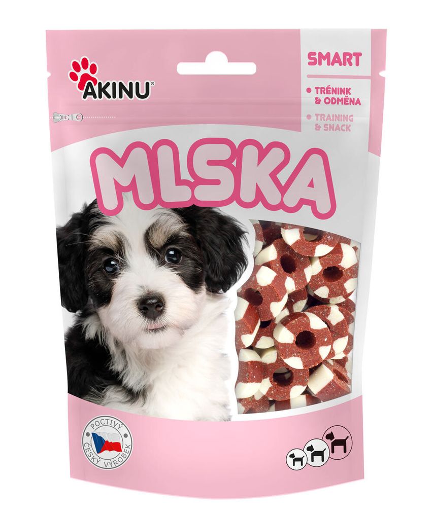 Akinu MLSKA Rondelky pamlsek pro psy 80 g Obrázek produktu 