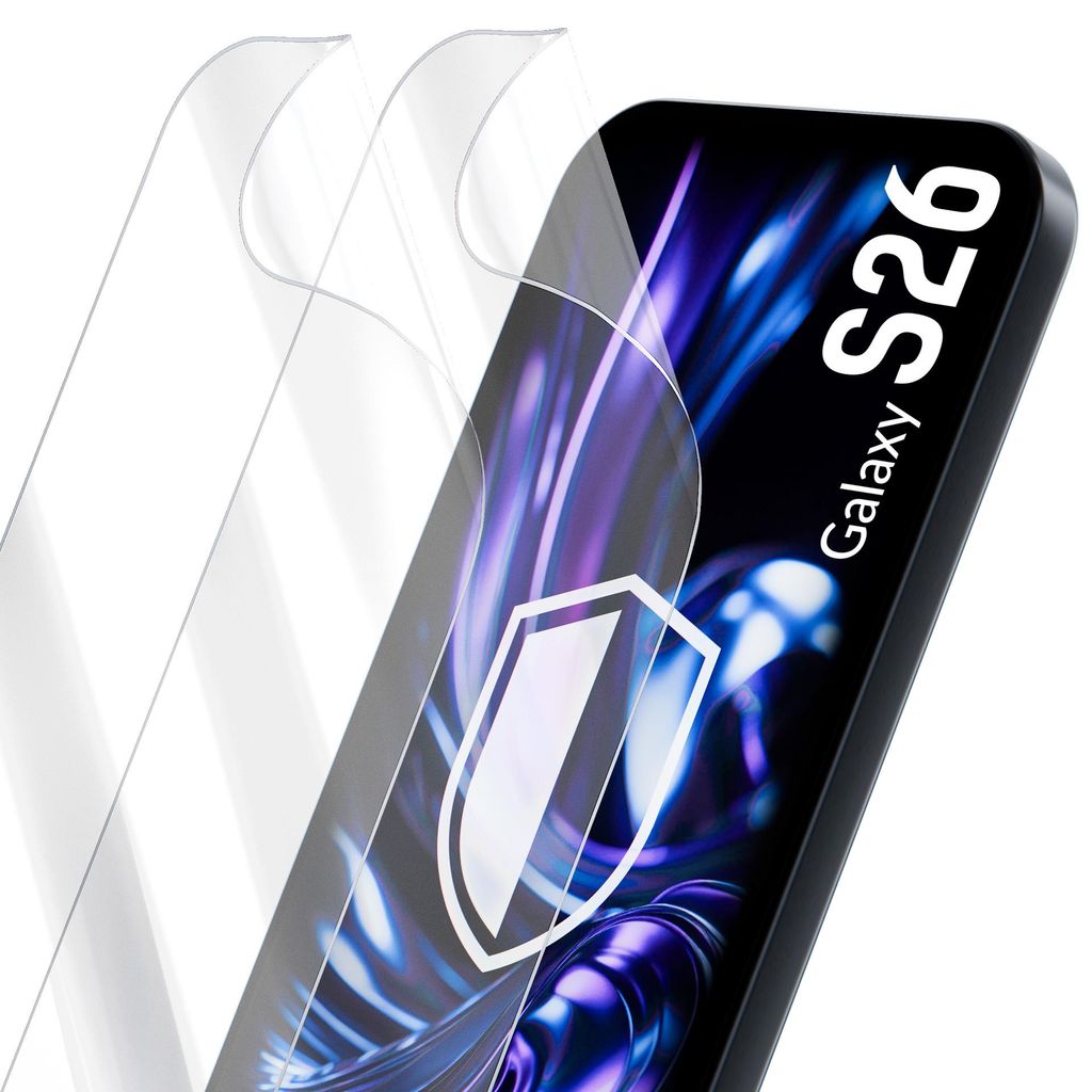 2x Hybridglas für Galaxy S26, 3mk Hardy Fusion Produktbild 