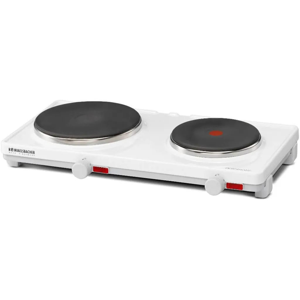 Plaque de Cuisson Double Automatique 3000W ROMMELSBACHER AK 3080 Robuste