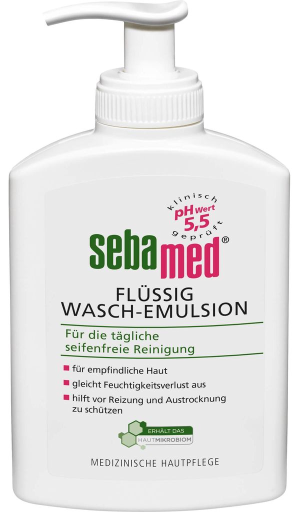 Sebamed emulsione lavante liquida con dosatore 200 ml Immagine del prodotto 