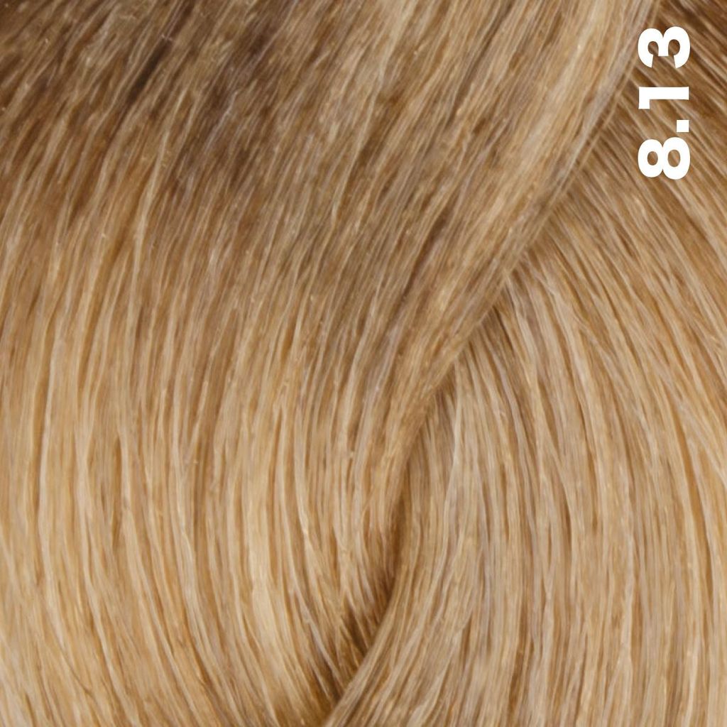 FemMas Hair Color Cream 100ml Haarfarbe Hellblond Asch Sand 8.13