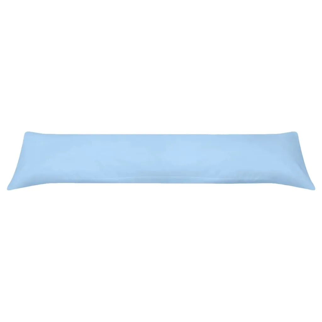 Oreiller de grossesse et maternité 40 x 145 cm bleu pour bien dormir