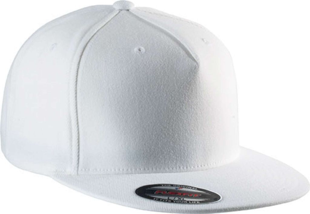K-Up Herren Kappe Basecap Baseballkappe Mütze Baseball Cap Cap, Größe:L/XL, Farbe:Weiß