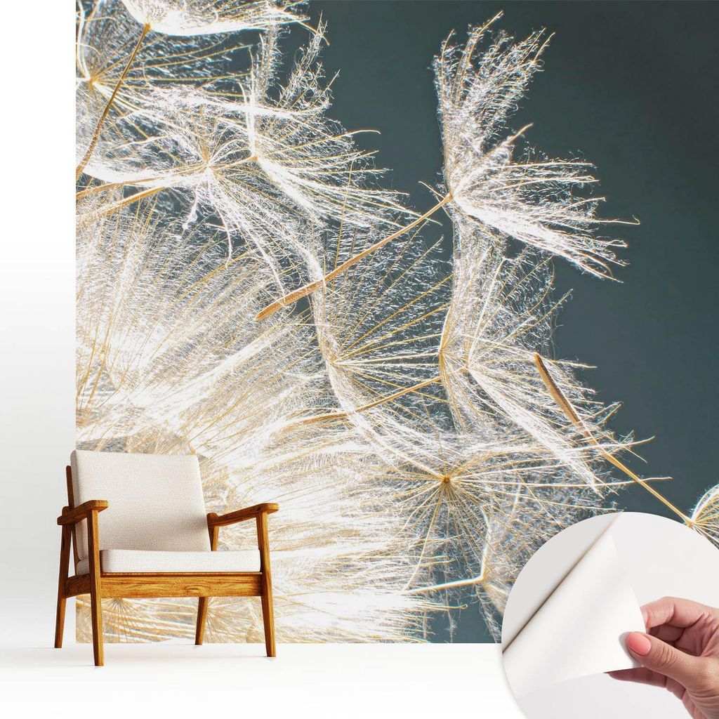 Fototapete selbstklebend - 250x250 cm - Tapete - Wandtapete - Wandbilder - Klebefolie - Dekofolie - Tapete Folie - Wand - Dekoration - Wohnzimmer -...